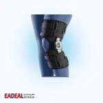 زانوبند توانبخشی با مفصل مدرج