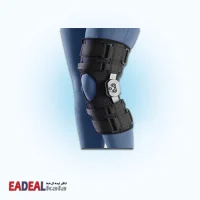 زانوبند توانبخشی با مفصل مدرج