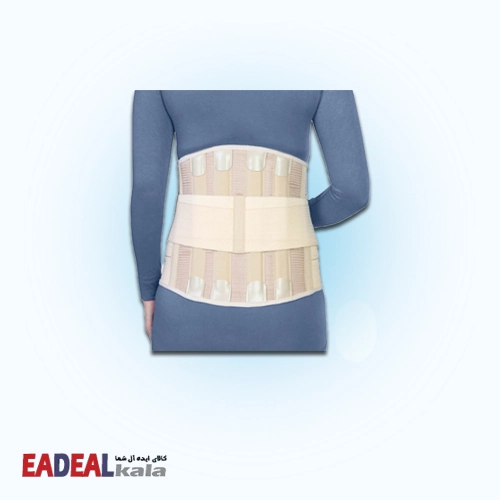 کرست لومبوساکرال با کش دوبل کمربند لومبوساکرال با کش دوبل