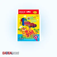 پاستل روغنی 2+12 رنگ آریا