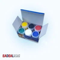 گواش ۶ رنگ نقش