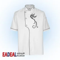 روپوش رستورانی خضرا مدل عرشیا سفید کد 46902
