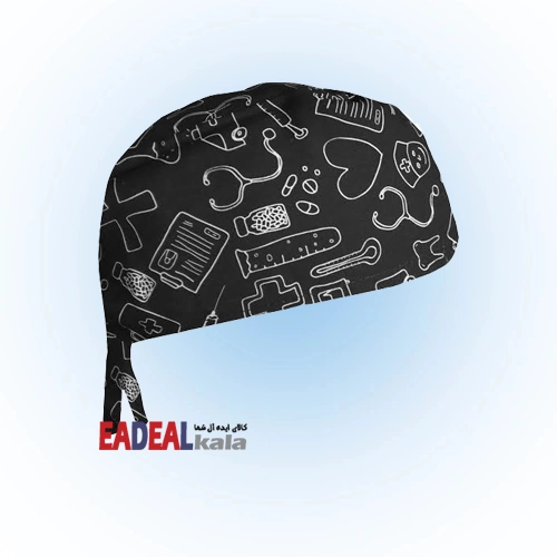 کلاه آزمایشگاهی مشکی جاما کد 3820722